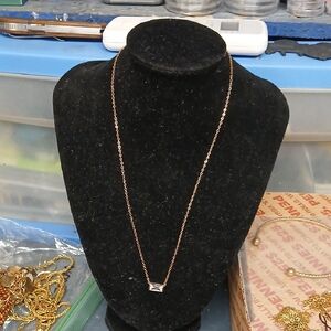 Park Lane Gold Necklace with Diamond Accent